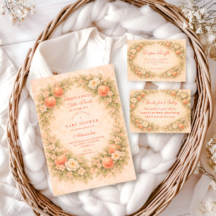 Süße Pfirsichplantage-Baby-Party Serviette