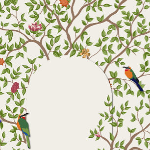 Personalisiertes Etikett für botanische Hochzeiten Geschenkpapier