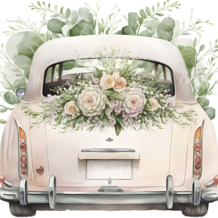 Botanisch von Anemone Blume Paare Dusche Einladung