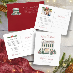 Decke neue Hallen Weihnachts Postkarte