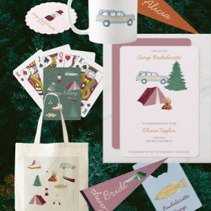 Camp Bachelorette Weekend Tapisserie-Dekoration Wandteppich