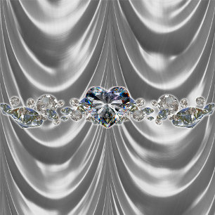 60. Hochzeitstag Diamantherz Magnet