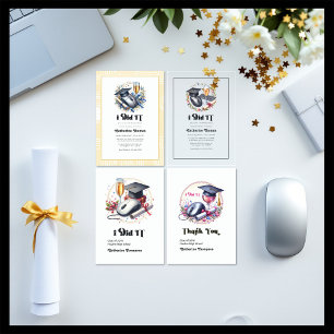 Ich habe das Foto der IT-Computer-Science-Graduati Einladung