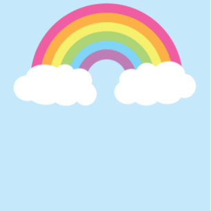 Rainbow Pastel Baby Shower Wolken Geschlechtsneutr Einladung