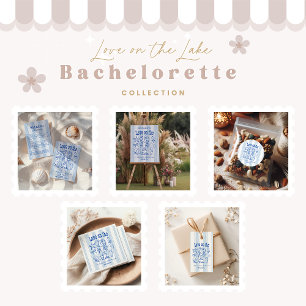 Lake Weekend Junggeselinnen-Abschied Serviette