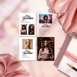 Trendy in meinem Grad-Ära-Abschluss Dankeskarte