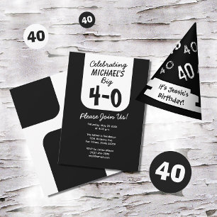 40. Geburtstag Confetti Konfetti