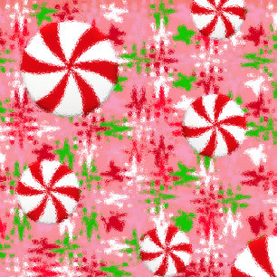 Pfefferminz-Swirls-Geschenkanhänger Ornament Aus Metall