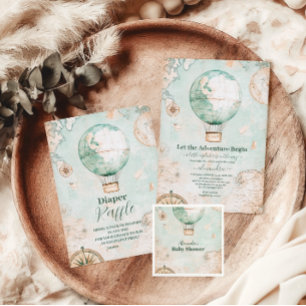 Adventure erwartet neutrale Bücher für das Baby Begleitkarte