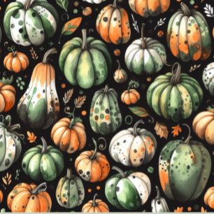 Pumpkin Helloween Wrapping Paper Sheets Kissen