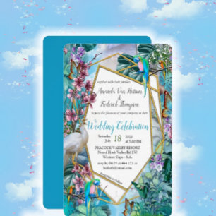 tropische Surreallandschaft Poster