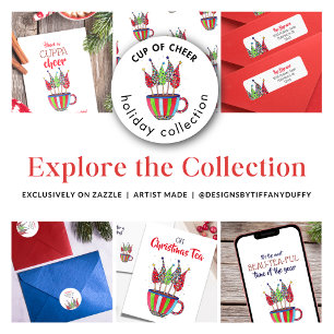 Espresso Disco Weihnachtsbaum Feiertagskarte