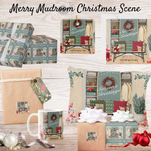 Merry Mudroom Scene Kaffeetasse