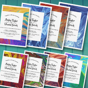 Moderne Abstrakte Ölgemälde Einladung