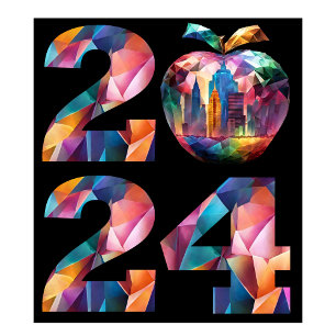 2024 New Years-Big Apple- T-Shirt