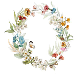 Farbige Wasserfarben Florals Zelt Gefallen Box Geschenkschachtel