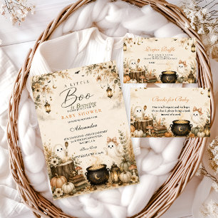 Elegant Little Boo Braut eine Kaffeebaby-Party Serviette