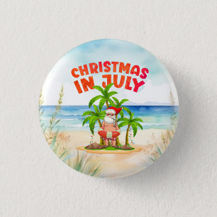 Weihnachten mit SANTA CLAUS Save the Date im Juli Einladung