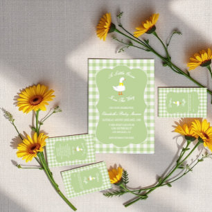 Baby Shower Kleine Gans Einladung