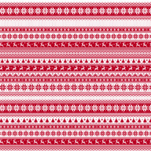 Nordic - Skandinavische Weihnachtskarte Feiertagskarte