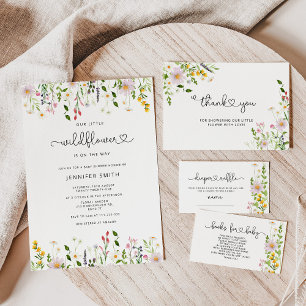 Watercolor Wer das beste Baby-Dusche-Spiel kennt