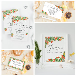 Kleine Süsse Pink Baby Vorhersagen & Advice Card