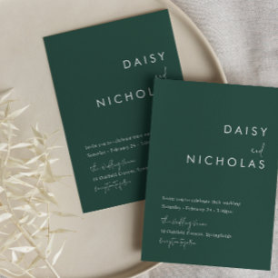 Einladung zur Hochzeit in modernen Magazinen