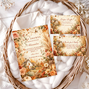 Ländliche Boho-Baby-Party im Herbst Serviette