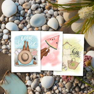 Sommerurlaub Urlaub Geburtstagsparty Einladung