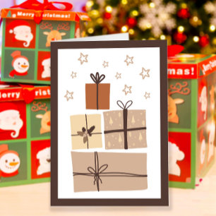 Boho Cosy Christmas Inn Foto Holiday Karte