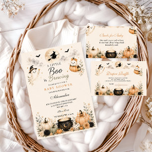 Elegant Little Boo Braut eine Halloween-Baby-Party Serviette