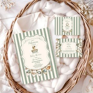 Boho Little Fisherman Fishing Pappteller