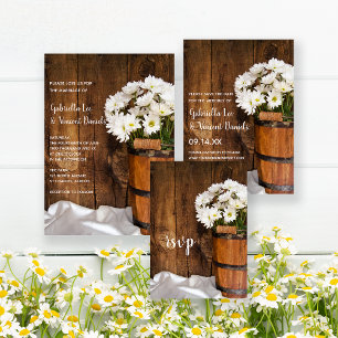 RSVP-Hochzeit aus Holz RSVP Karte