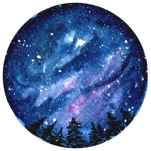 Starry Night Sky Einladung