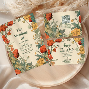 Foto Romantische Jugendstil-Hochzeit Save The Date