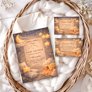 Popcorn-Kino-Magie-Windel-Raffle Begleitkarte