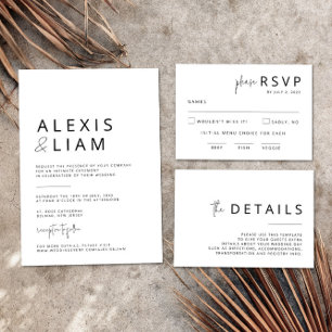 Editierbares Schwarz-Weiß-Hochzeitskamera-Zeichen Poster