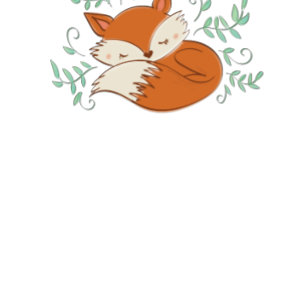 Fox Baby Shower Woodland Tiere Einladung