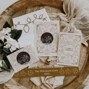 Foto Elegante Goldene Linie New Orleans Club Keramik Ornament