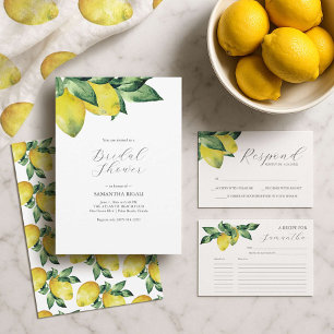 Hochzeitskleber Danke Wasserfarben Zitronen Runder Aufkleber