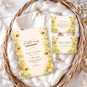 Blütenhonig-Bienen-Baby-Party Serviette