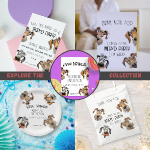 Einzigartige Funny Dog Happy Birthday Card