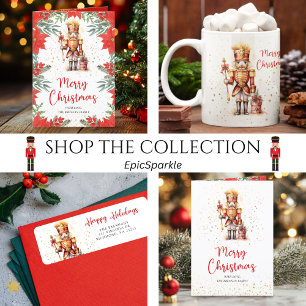 Festive Nutcracker Frohe Weihnachten Zweifarbige Tasse