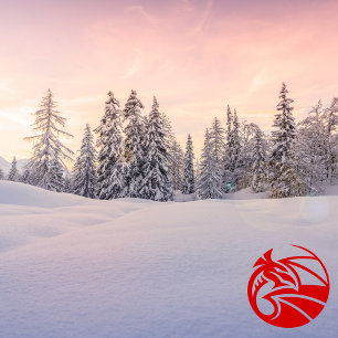 Slowenisch frohe Weihnachten, Custom Feiertagskarte