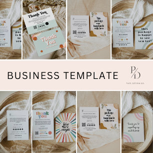 Kleines Unternehmen dank Karte druckbar