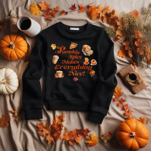 Spaß "Kürbisgewürz macht alles schön" T-Shirt