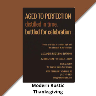 Gold Edition Whisky zum perfekten Alter - Feier Pappteller