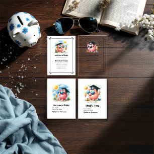 Majors Bright Future Graduate Acryleinladungen