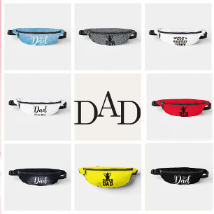 Gray Super Vater Happy Vathers Day 2024 Bauchtasche