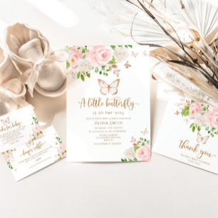 Butterfly-Küsse und Geburtstagswünsche Einladung